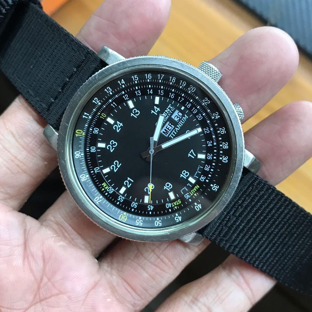 Orient automatic titanium watch shop