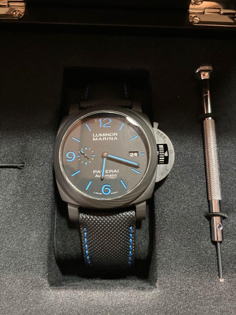Panerai luminor marina deals carbotech 44mm