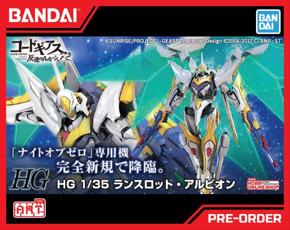 P Bandai Hg Lancelot Albion Z 01z 1 35 Scale Hobbies Toys Collectibles Memorabilia Fan Merchandise On Carousell