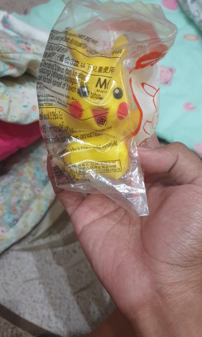 POKEMON Pikachu McDonald's MCD HAPPY MEAL TOYS, Hobbies & Toys