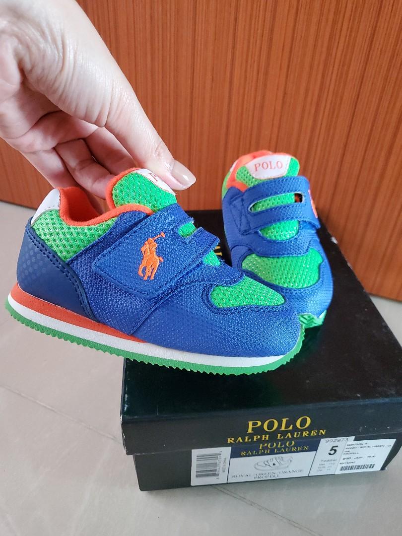 Polo Ralph Lauren Sneakers, Babies \u0026 Kids, Babies \u0026 Kids Fashion on  Carousell