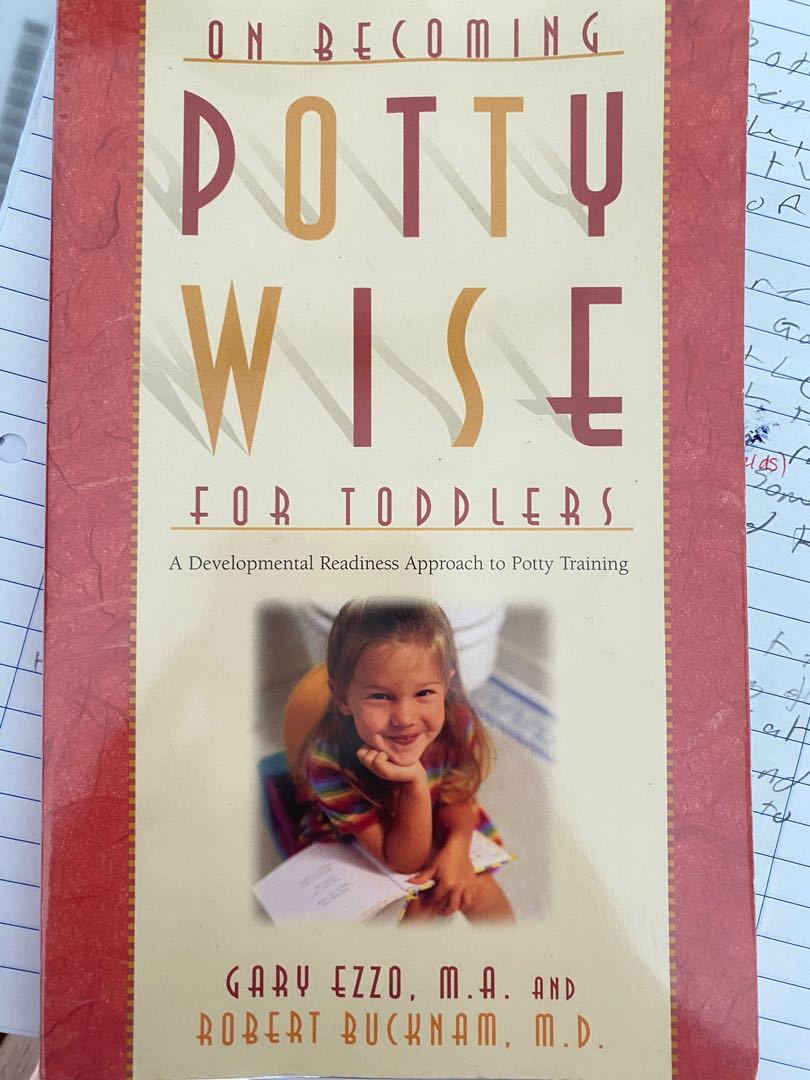 Potty Wise book for toddlers on toilet training, Babies & Kids, Bathing