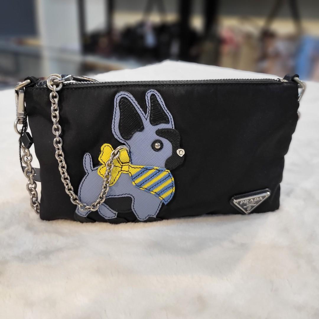 Prada sales dog wallet