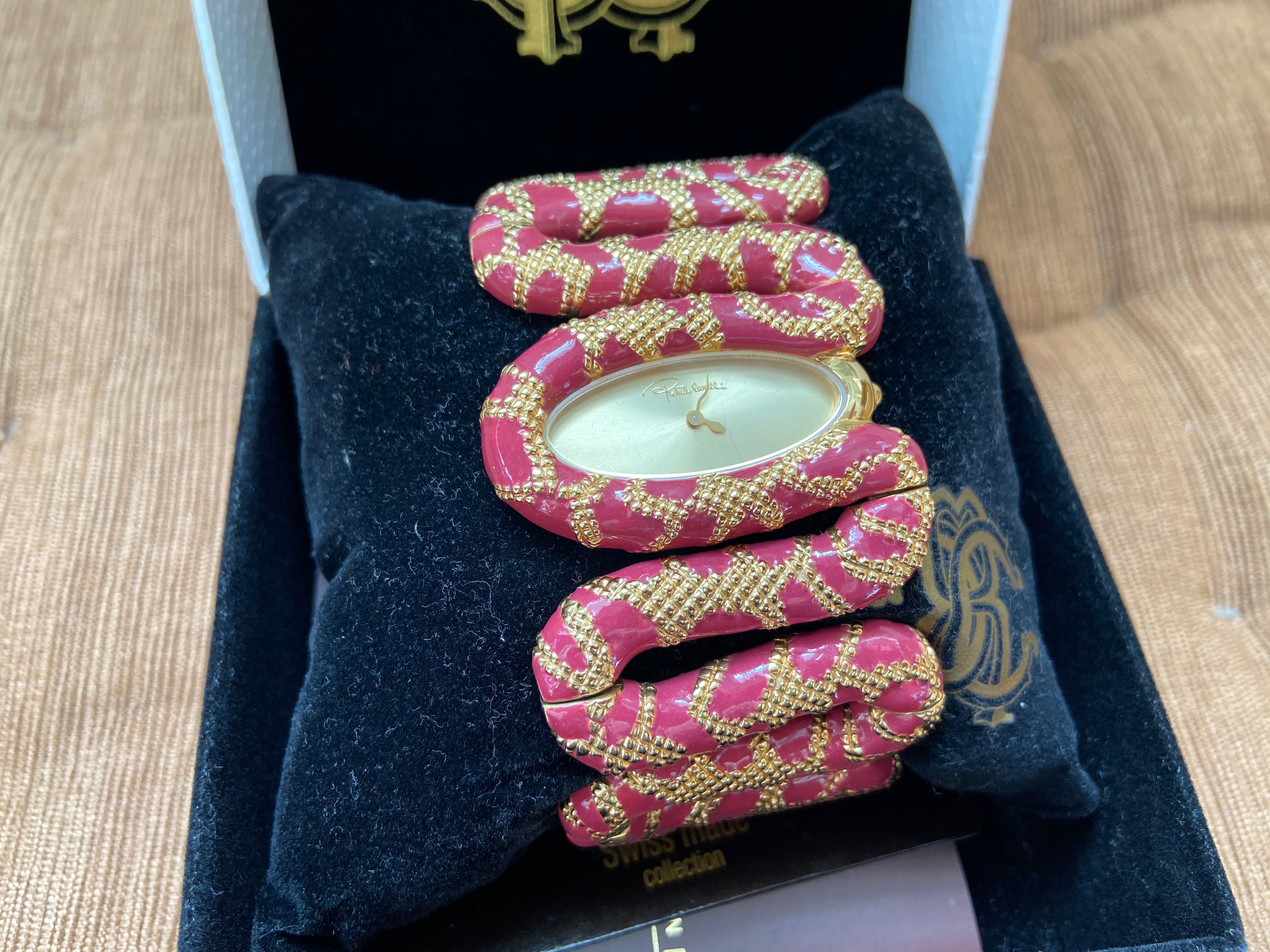 Roberto cavalli snake watch price hotsell