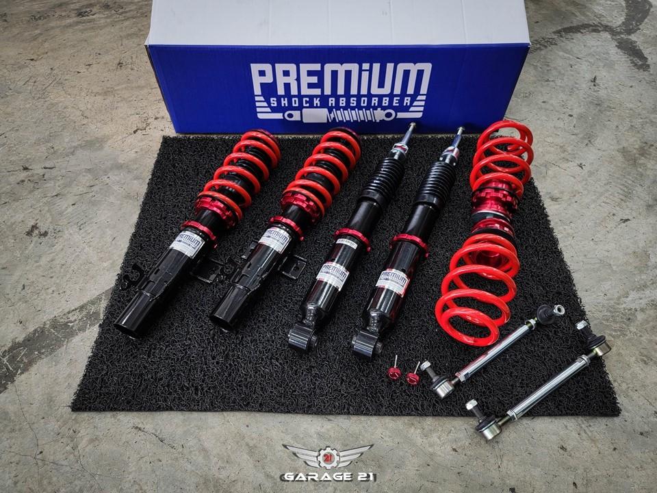 Premium P6 Adjustable VW POLO SUSPENSION HILOW SOFT HARD, Auto Accessories on Carousell