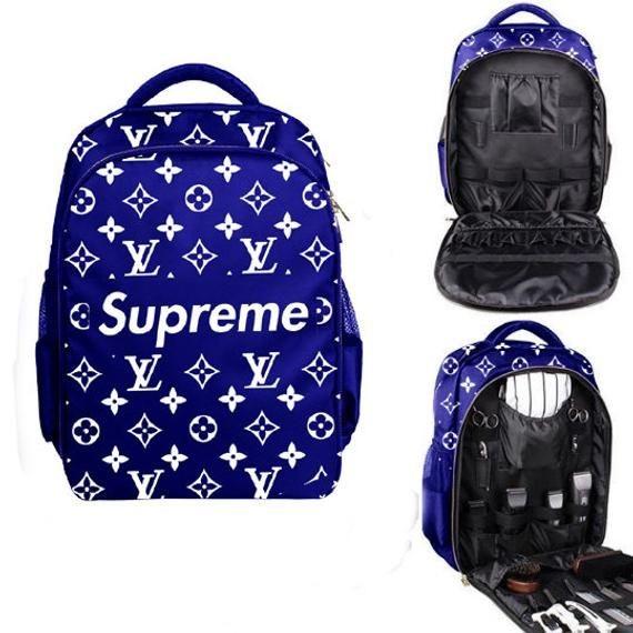 Professional Leather Barber Backpack Bag High Quality