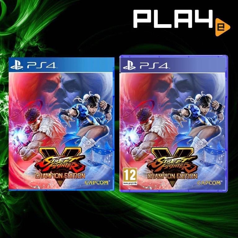 Capcom Street Fighter V Champion Edition PS4 Game Blue