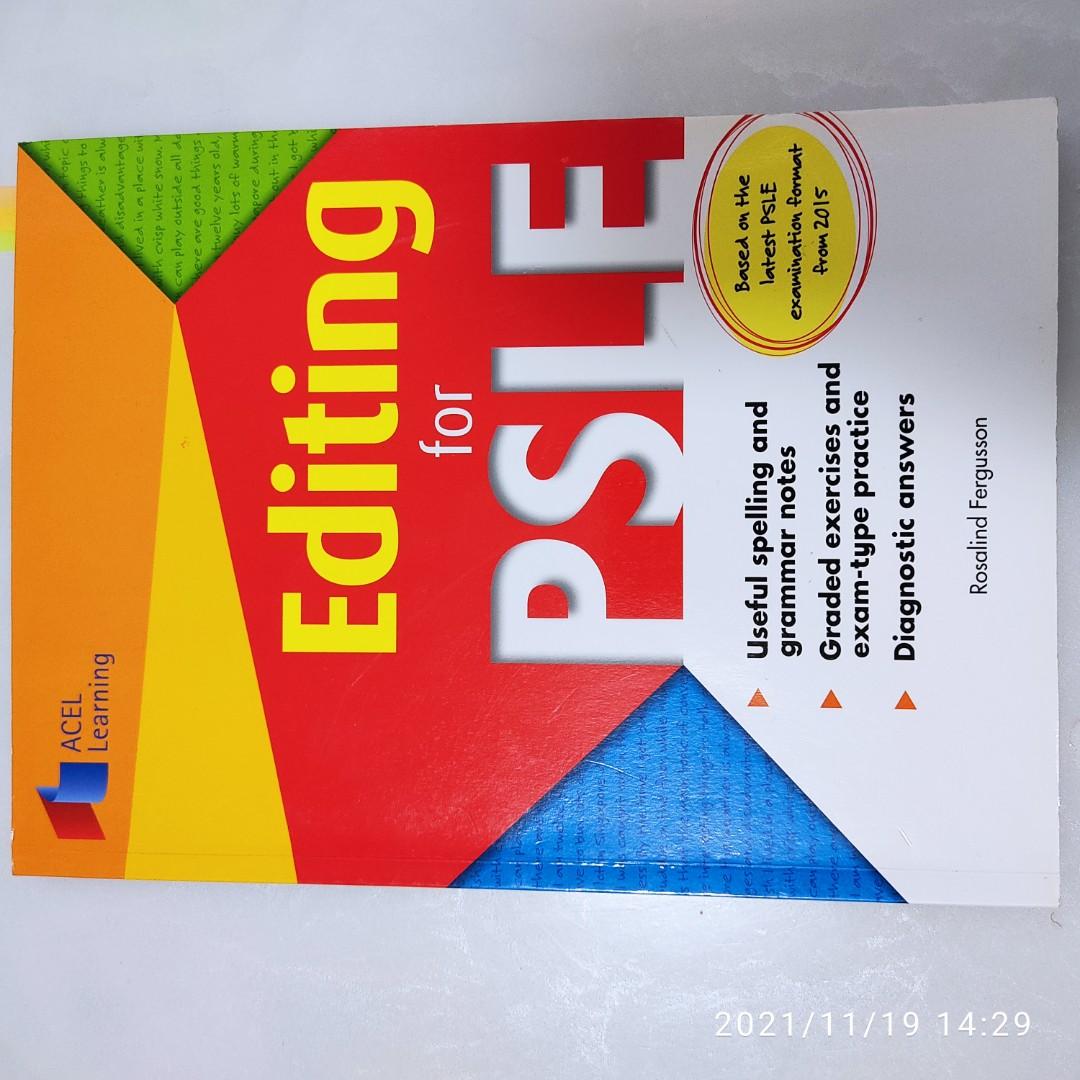 Psle Editing PSLE English Cloze Editing Writing, Hobbies & Toys, Books & Magazines ...