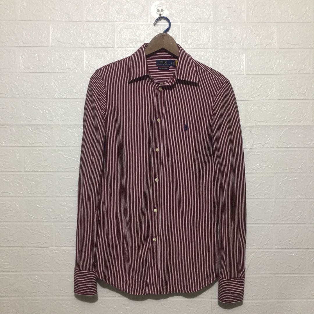 Ralph Lauren Knit Dress Shirt, Women's Fashion, Activewear on Carousell