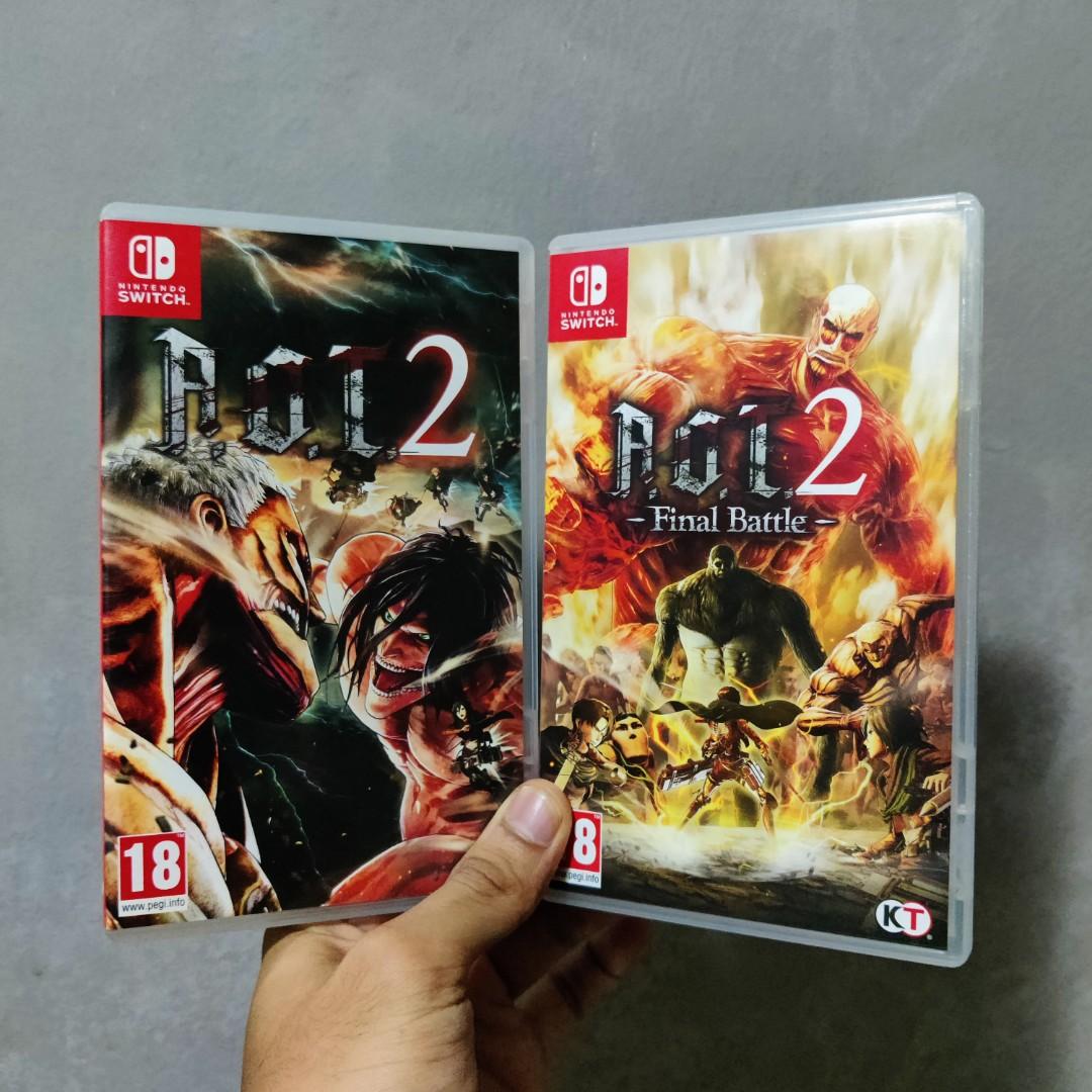 Attack on titan 2 final battle nintendo switch hot sale