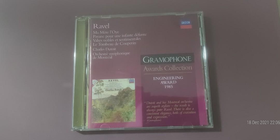 Ravel Orchestral Works Gramophone Awards Collection Cd 沒有花痕100 No Damage 98 New 內附歌詞紙存放良好used Like New面交時可檢查check The Product When You Meet Ravel Orchestral Works Gramophone Awards Collection Cd 沒有花痕100 No Damage 98 New 內附歌詞紙存放良好used Like New面交時可檢查check The Product When You Meet