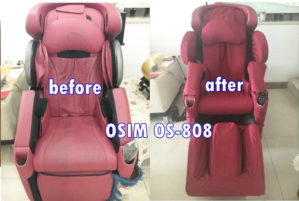 Ready Stock OSIM OS808 Massage Chair Cover, Furniture & Home Living