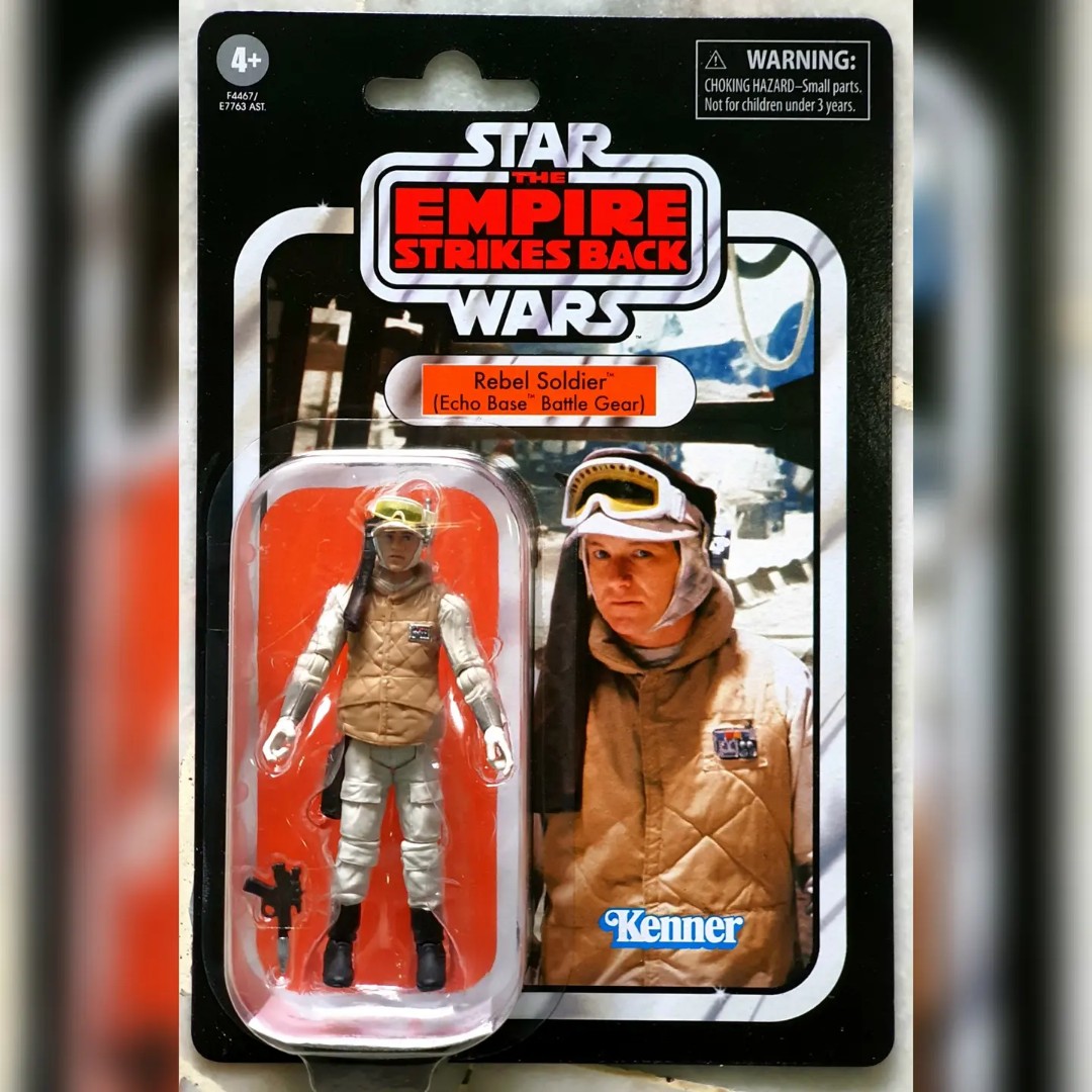 Rebel Soldier (Echo Base Battle Gear) | Star Wars: Episode V The Empire  Strikes Back | Star Wars The Vintage Collection