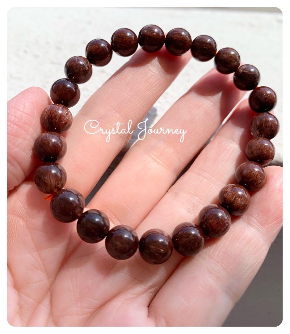 Red rutilated quartz outlet bracelet