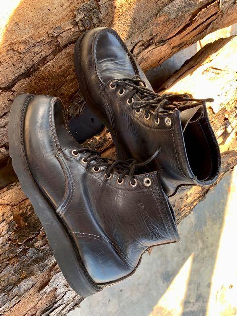 Red wing 8137 all black on sale