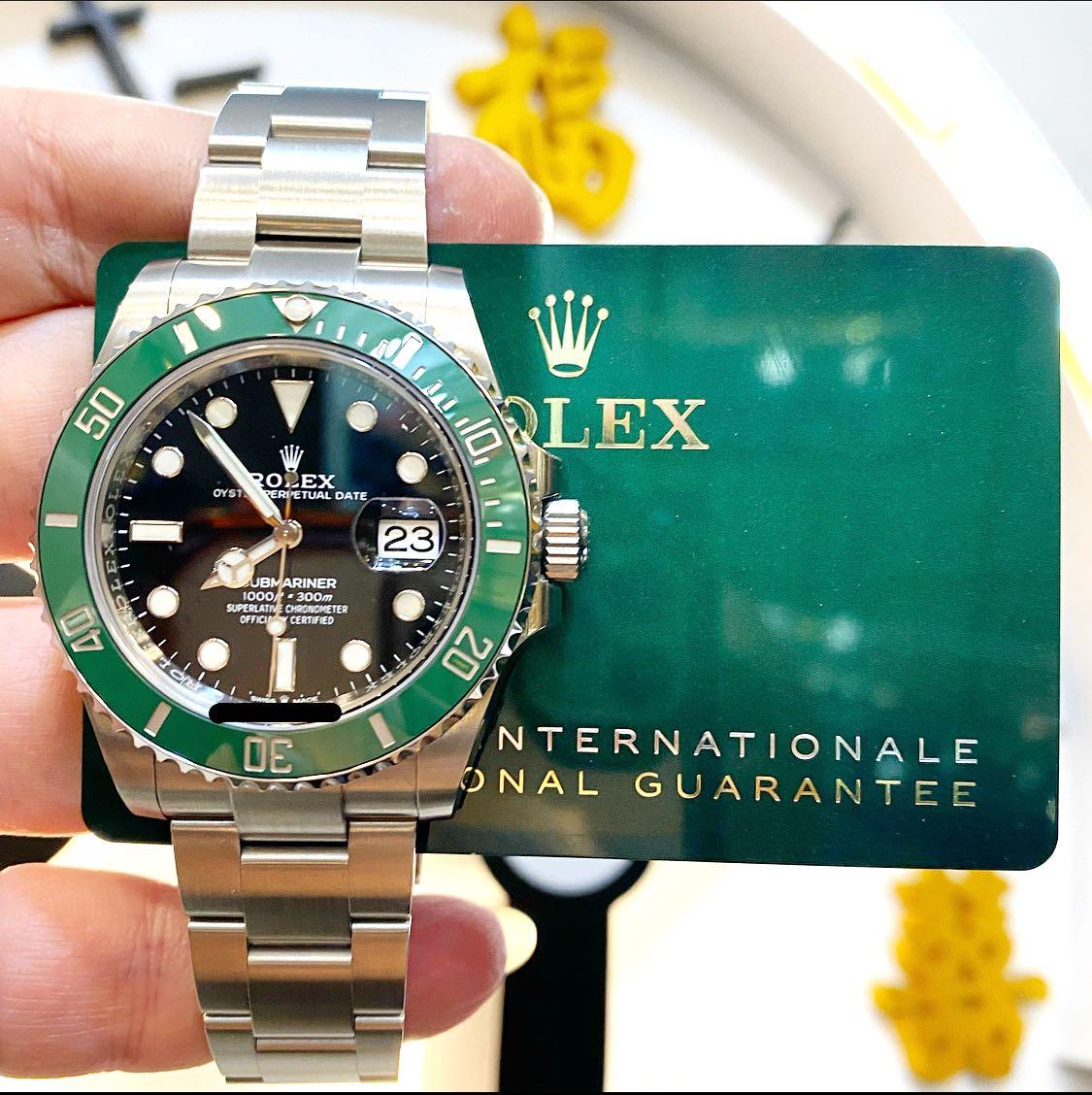 Aug/2021 BRAND NEW Rolex 126610LV STARBUCKS Submariner Date Steel 41 mm,  Luxury, Watches on Carousell