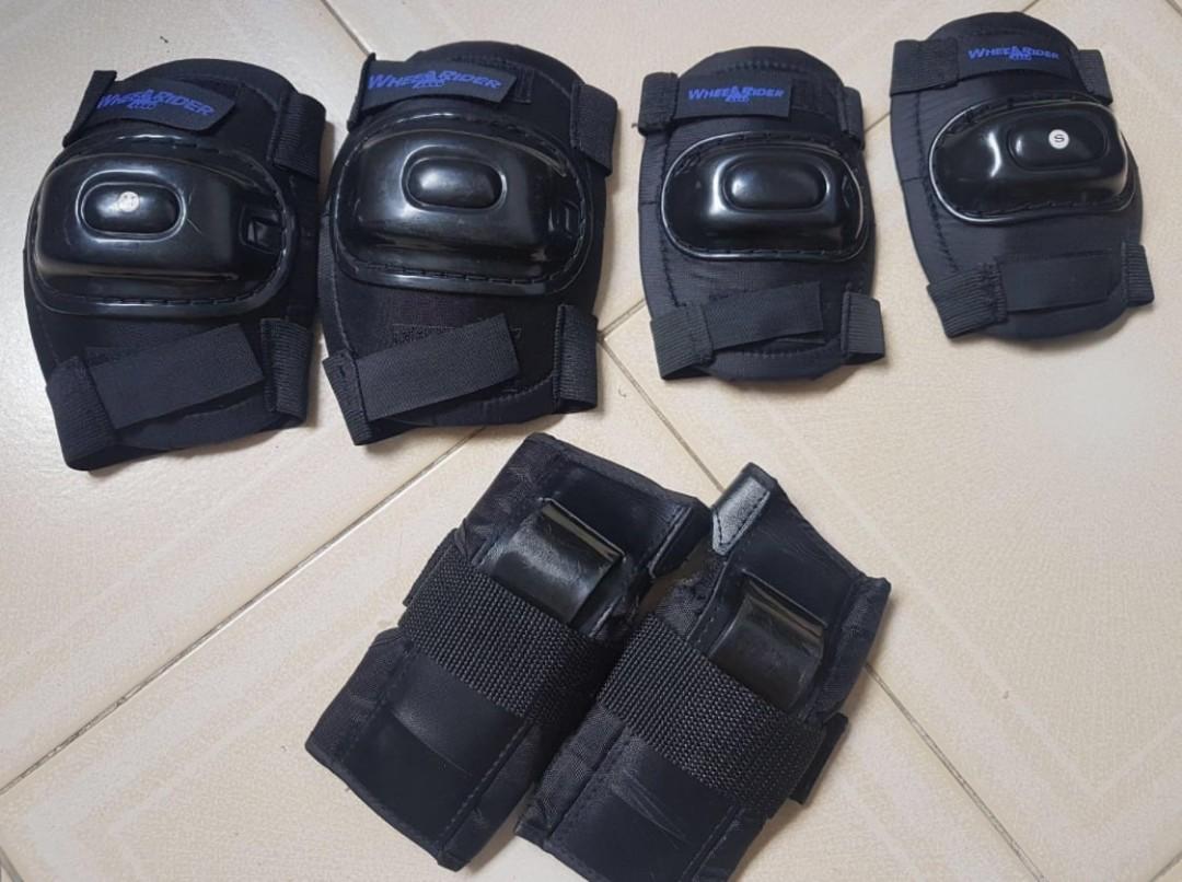 Roller blades and safety guards for kids, Sports Equipment, Sports