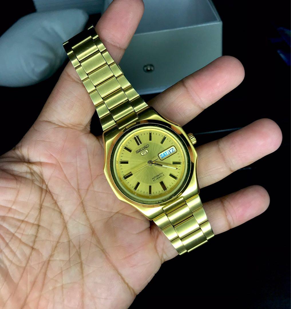 Seiko 5 Naut SNKK52, Women's Fashion, Watches & Accessories, Watches on  Carousell