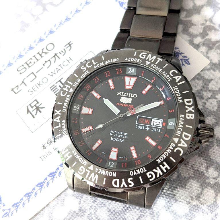 Full Set] Seiko (2018) Worldtimer GMT 50th Anniversary Sports SRP437  Limited Edition Day Date Made in Japan SRP437K1 SRP437K, Luxury, Watches on  Carousell