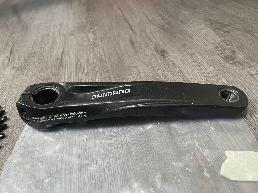 Shimano MT5100 crankset and brand new Wolf tooth oval chainring