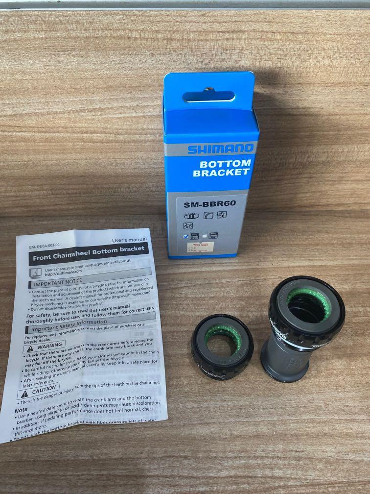 Shimano Sm r60 Bottom Bracket Ultegra 105 Sports Equipment Bicycles Parts Parts Accessories On Carousell