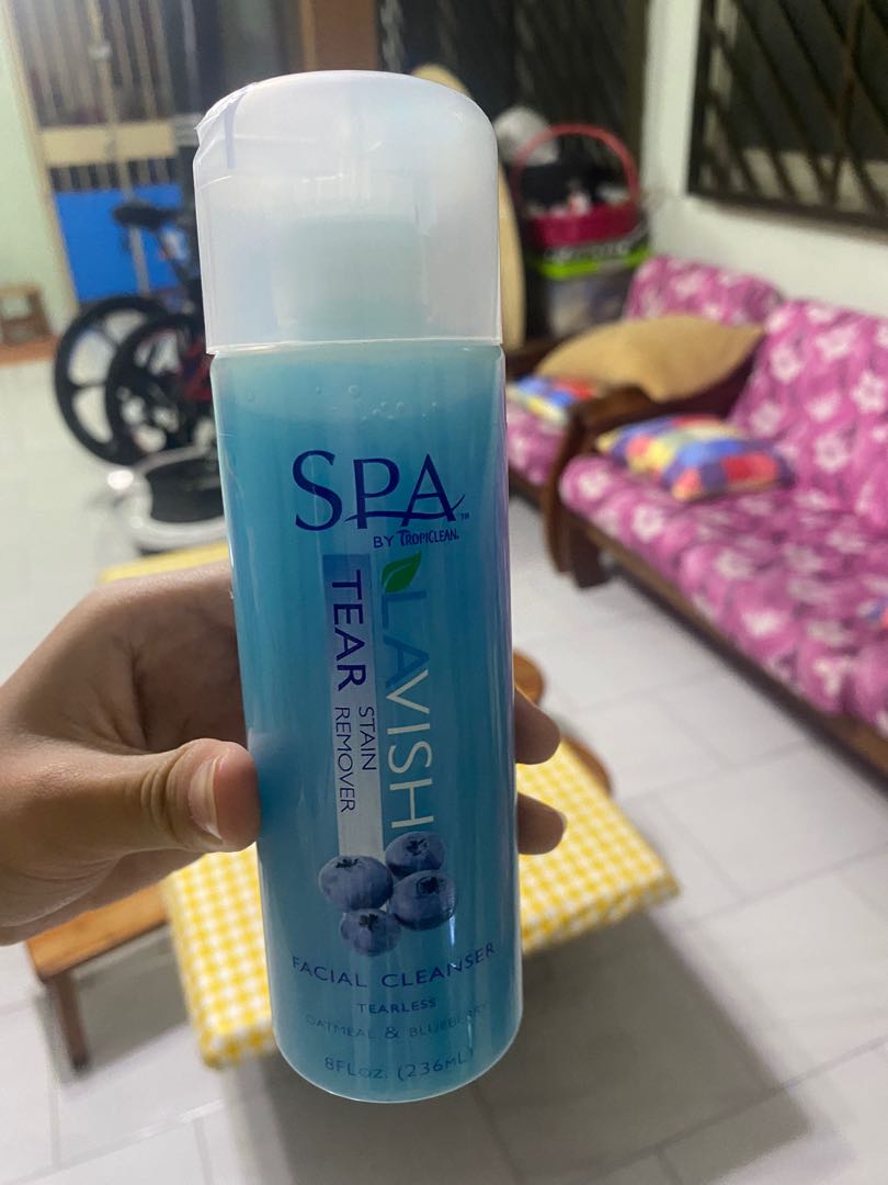 SPA tropiclean lavish tear stain remover, Pet Supplies, Health