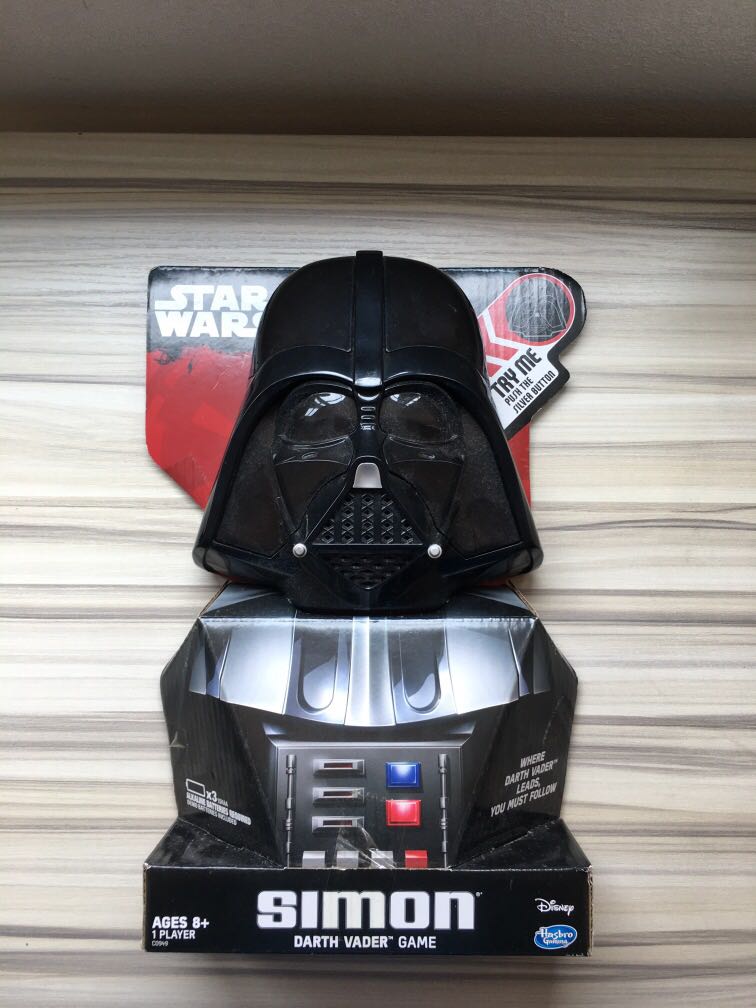 Star Wars Simon Vader Game, Hobbies & Toys, Toys & Games on Carousell