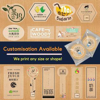 Sticker labels