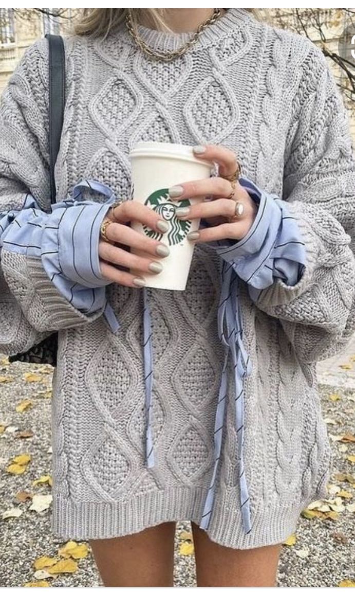 Sadie shirt combo knit pullover store
