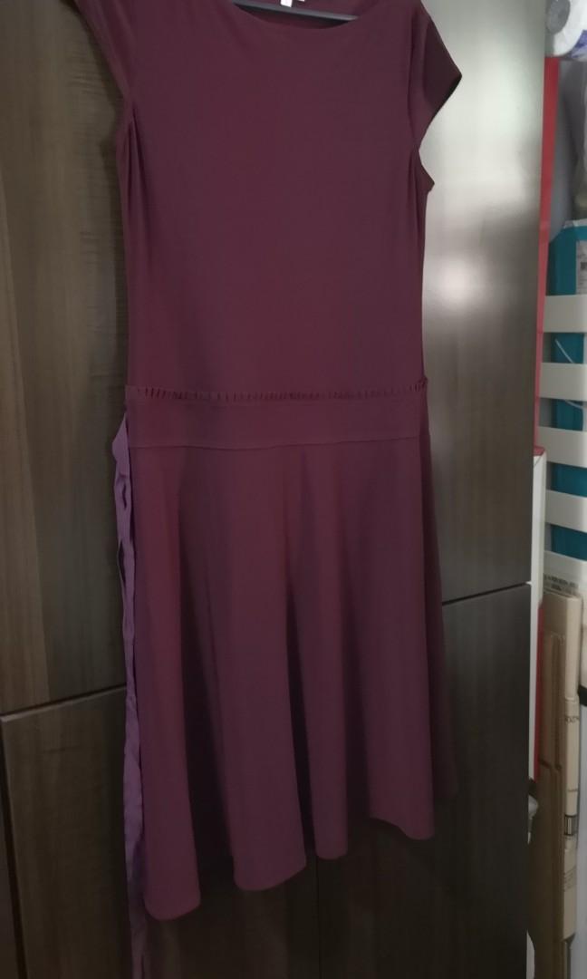 Stretchy purple The Station dress. Size 16 Women s Fashion