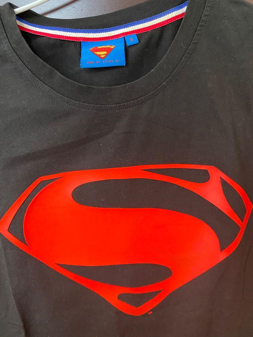 Superhero T-Shirt Red Superman, Fesyen 