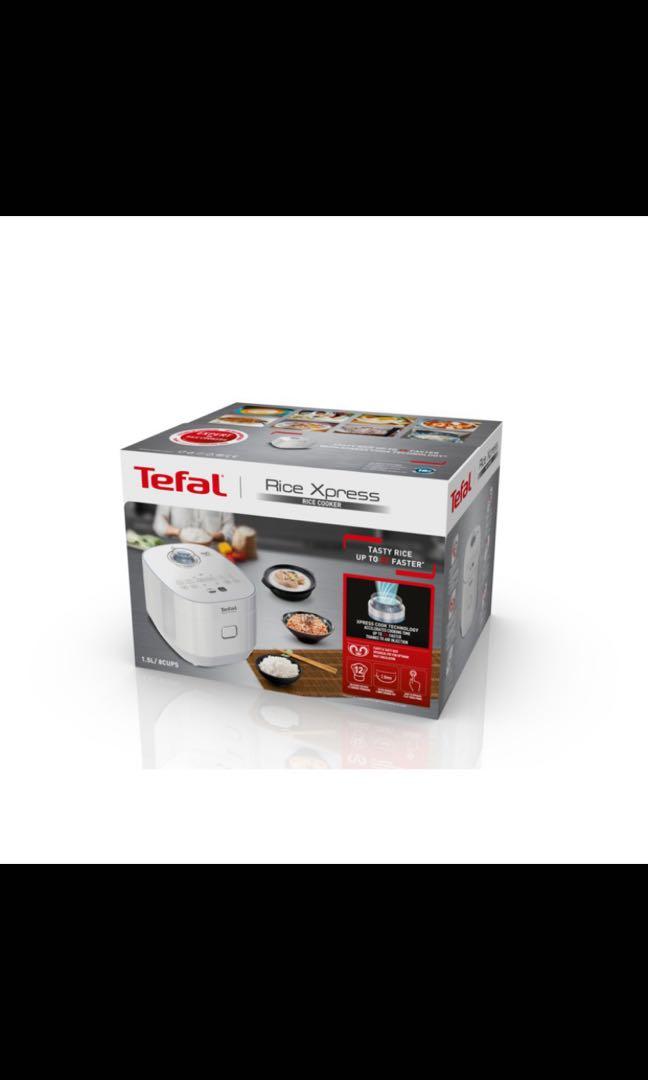Tefal Xpress Fuzzy Logic 1.5L RK5221 Rice Cooker and steamer, Furniture