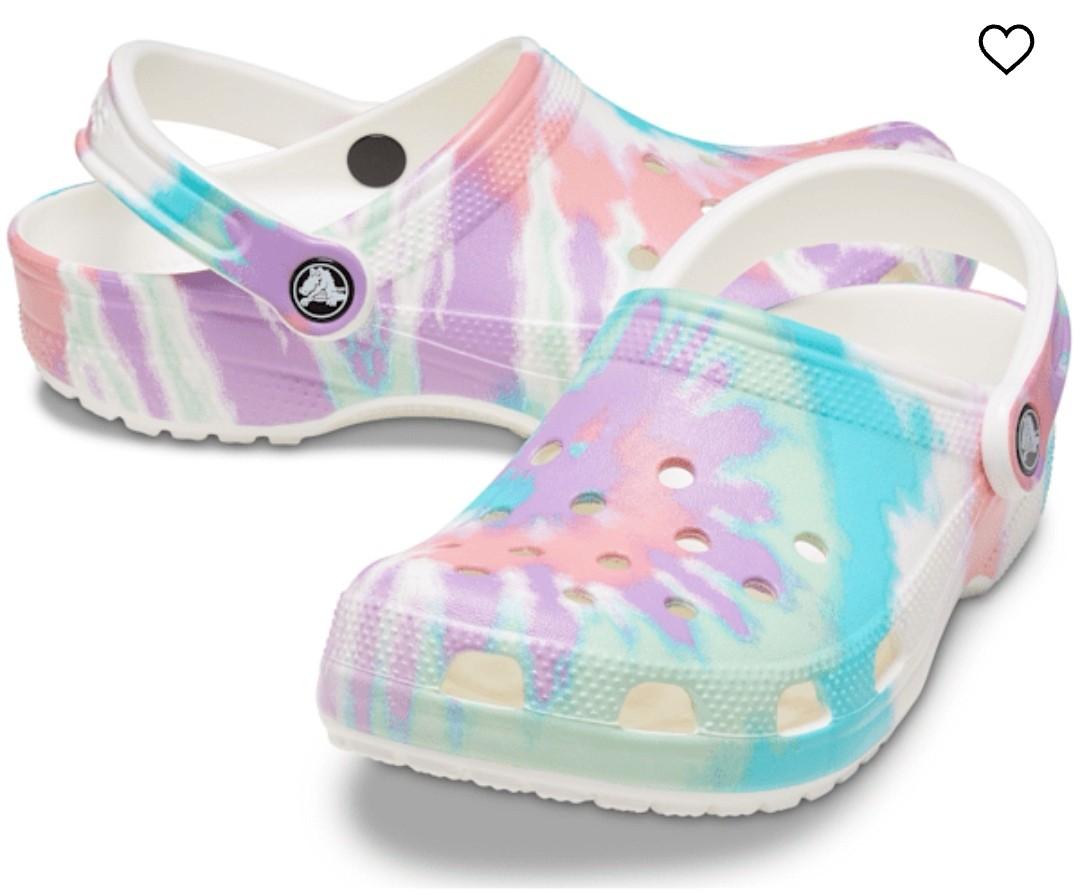 Cheap tie dye crocs online