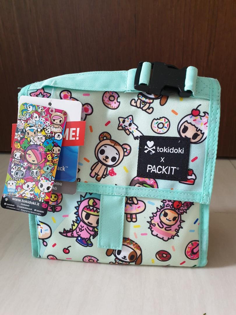 Tokidoki x PackIt mini cooler bag sparkle donutella Babies