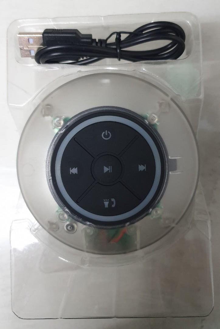 Typo LED shower speaker, Audio, Soundbars, Speakers & Amplifiers on