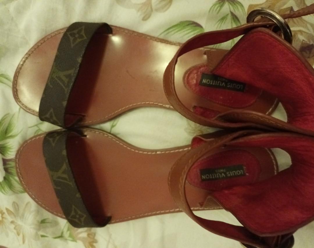 Used louis vuitton sandals top
