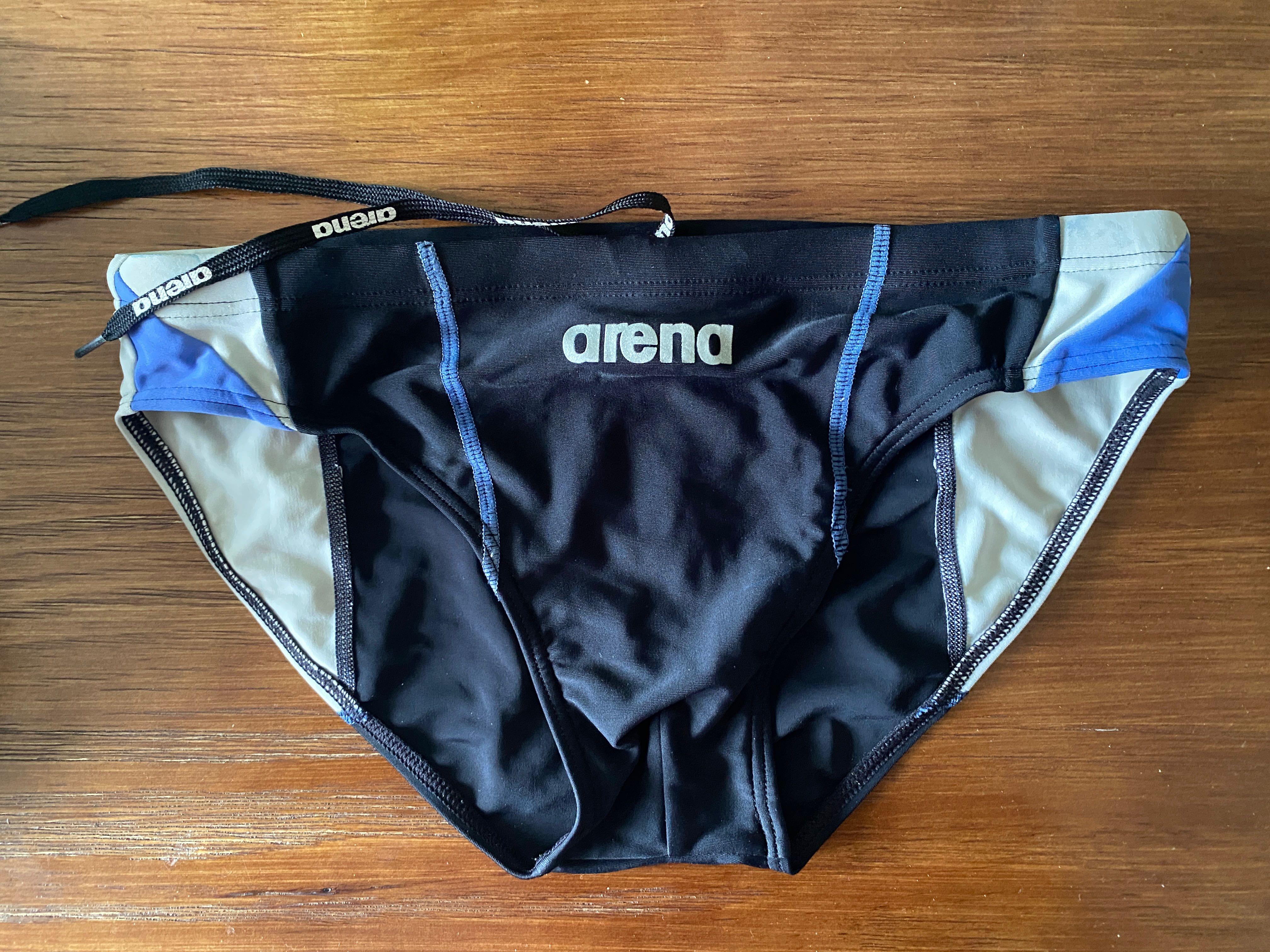 Vintage Arena swim briefs, Men's Fashion, Bottoms, Swim Trunks & Board