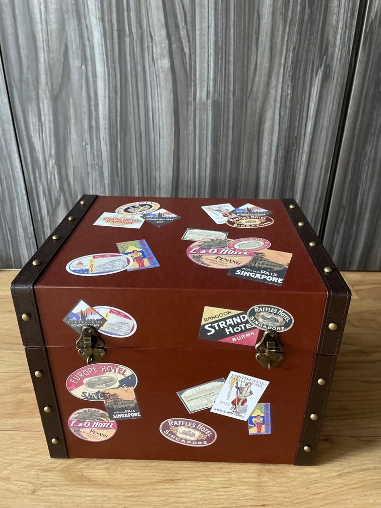 Vintage Chest Box, Furniture & Home Living, Home Improvement & Organisation, Storage Boxes