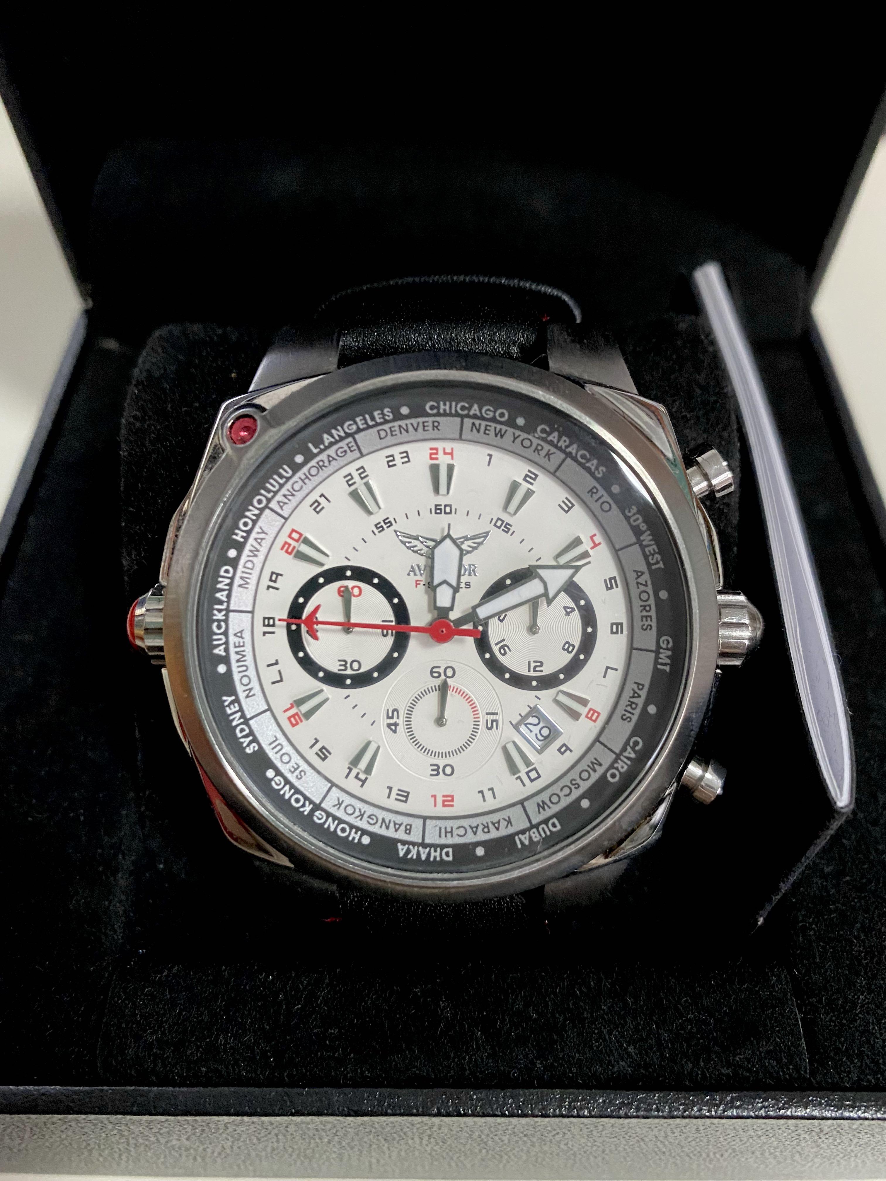 Aviator f series world time store