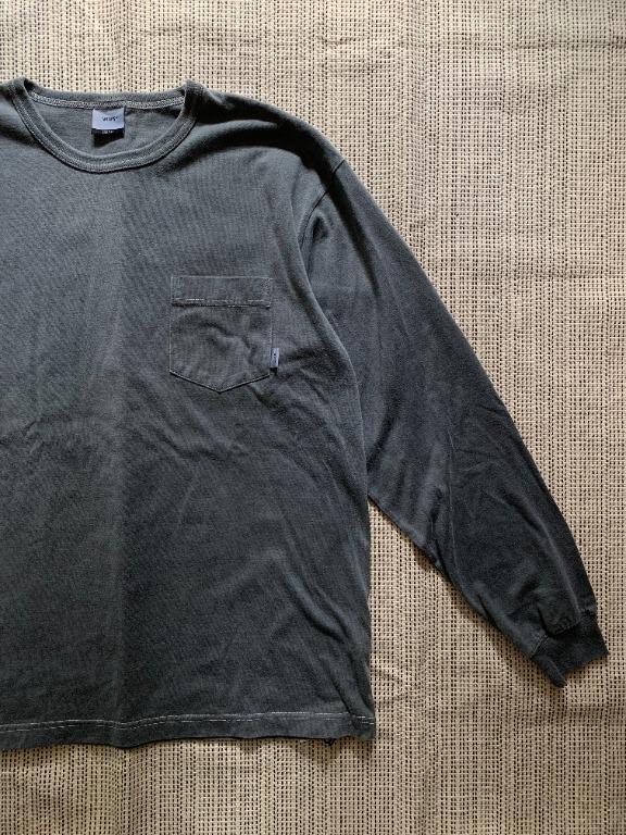 Wtaps 19AW EX39 Blank L/S 03, 男裝, 上身及套裝, T-shirt、恤衫、有