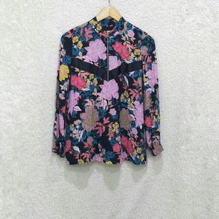 Zara Floral Longsleeves Pullover