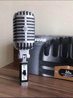 101% Original Brandnew SHURE 55SH II Wired Dynamic Microphone Legendary Performance Classic Collection (Price Negotiable)