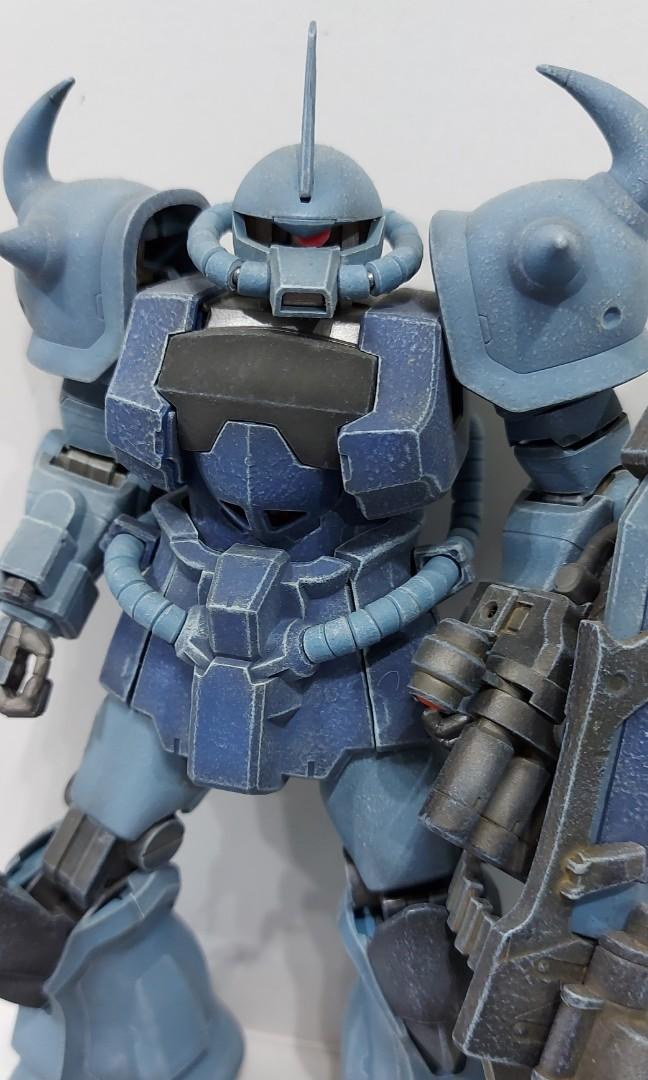 1 100 二手bandai Gundam Zaku 高達08 小隊老虎巳砌及上色完成品paul 5478 興趣及遊戲 玩具 遊戲類 Carousell