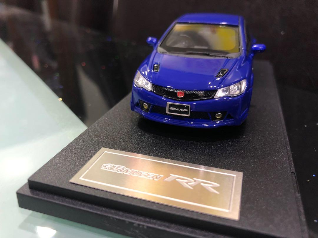 1/43 HONDA CIVIC MUGEN RR (Blue Rare), Hobbies & Toys