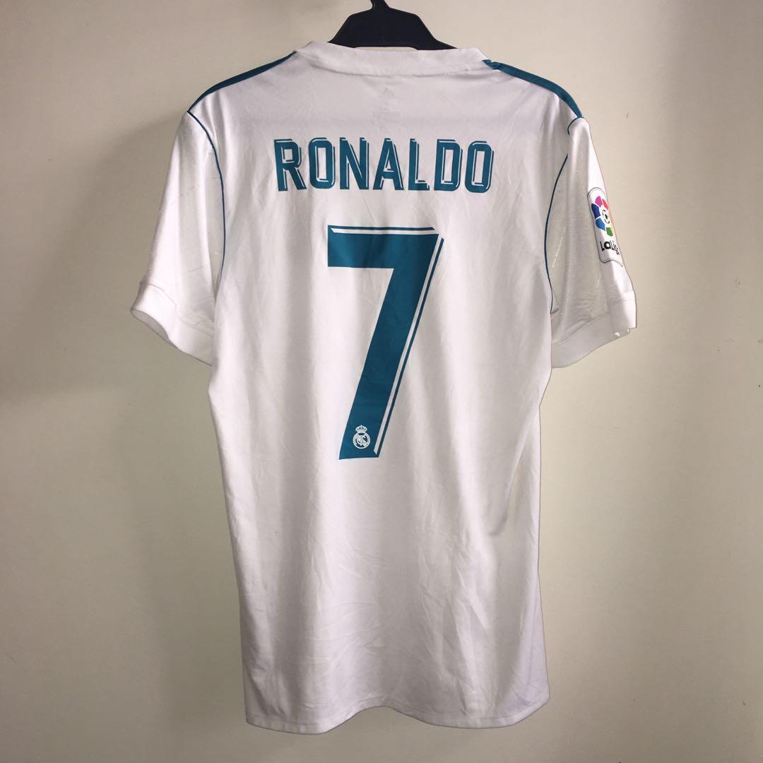 Adidas Real Madrid Football Jersey Cristiano Ronaldo Nameset, Men's ...