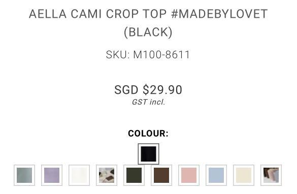 Cami Crop Top (Black), Women's Fashion, Tops, Sleeveless on Carousell