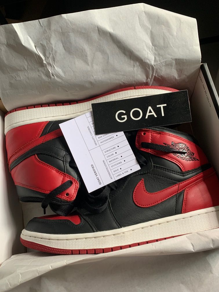 Air Jordan 1 Bred 2013 Banned