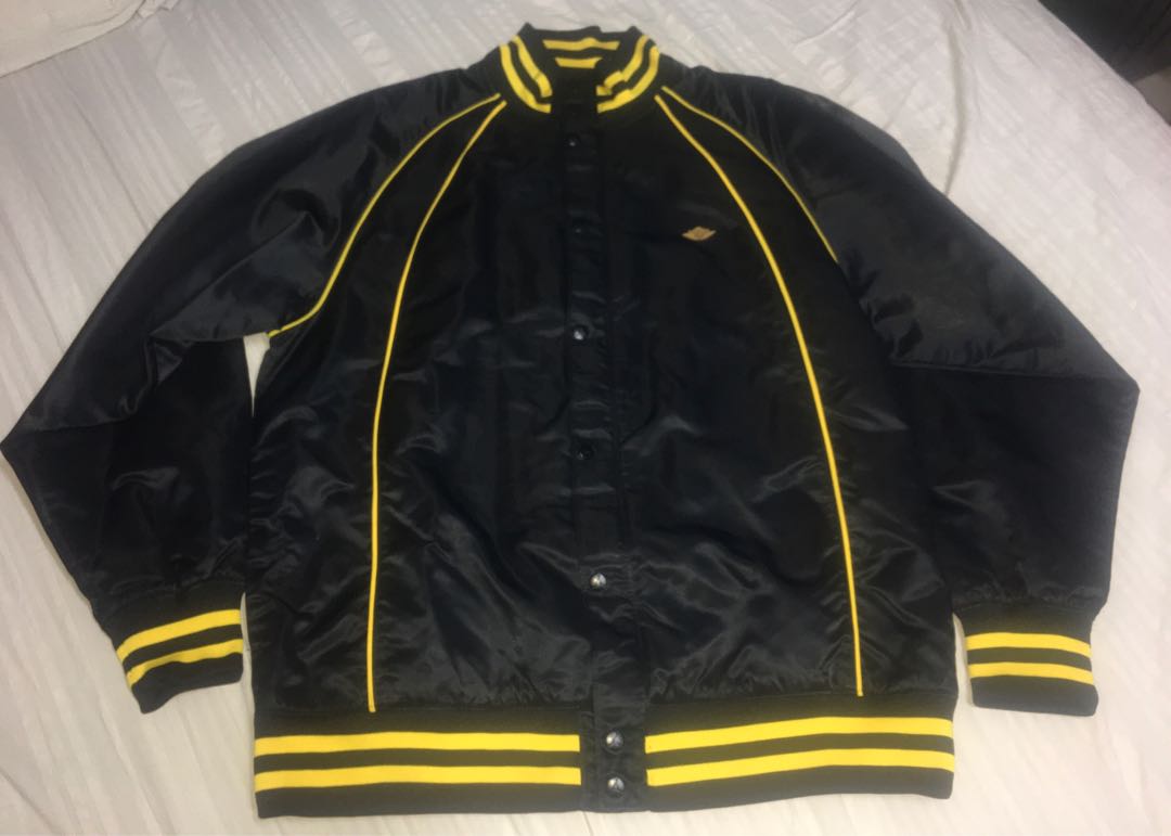 Black and top yellow jordan jacket