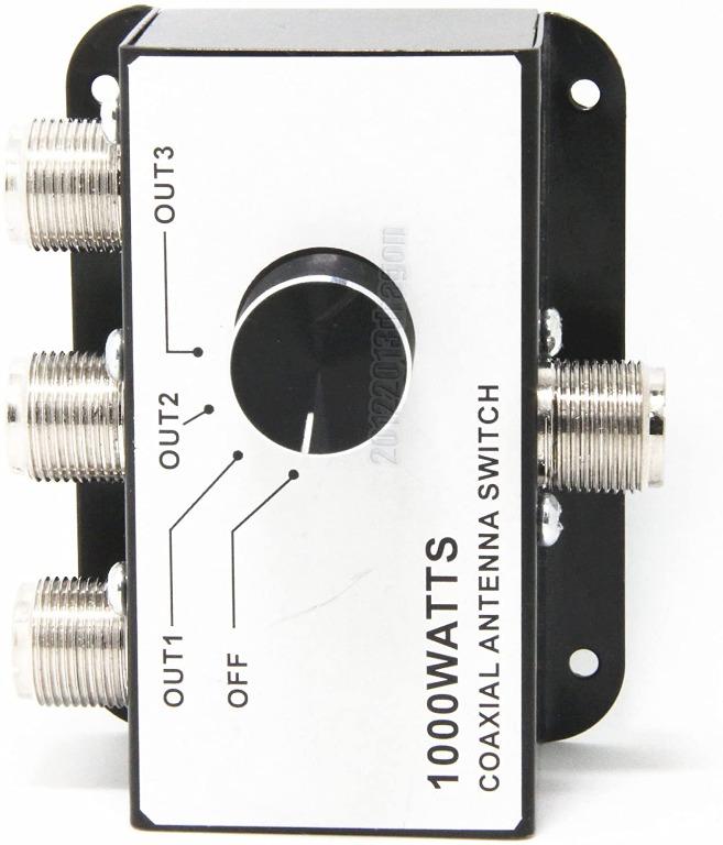 Ancable 1000 Watt 3 Position CB RADIO COAX Antenna SWITCH