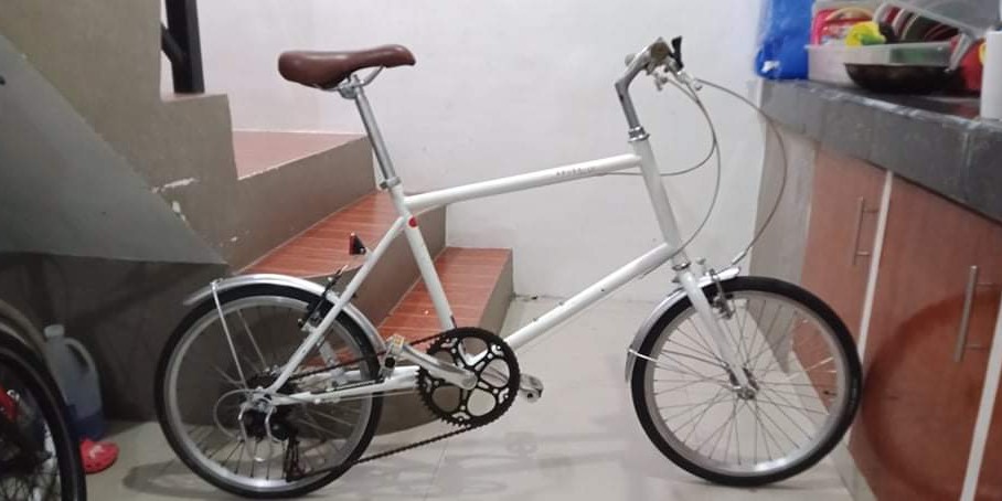 Aruba-ju 自転車 ミニベロ 白 ホワイト - 自転車、サイクリング